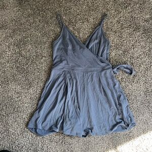 Abercrombie blue romper